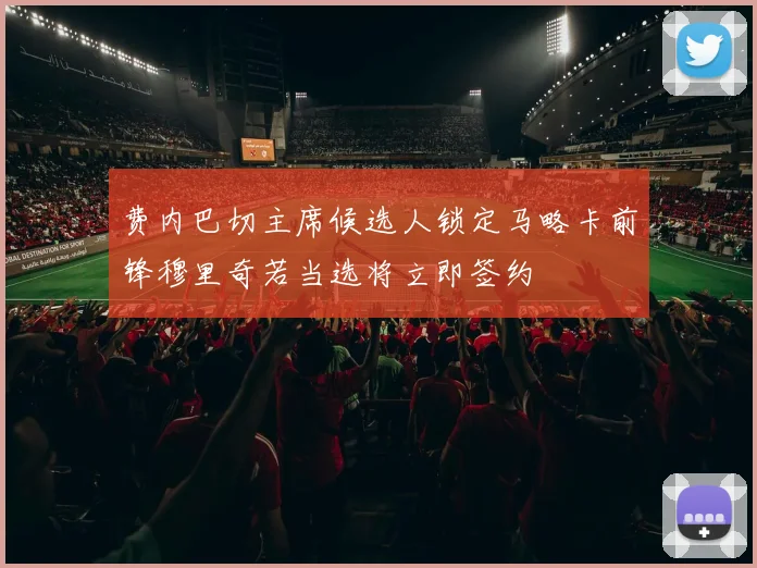 费内巴切主席候选人锁定马略卡前锋穆里奇若当选将立即签约
